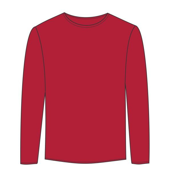 Youth Garment-Dyed Long Sleeve T-Shirt Thumbnail