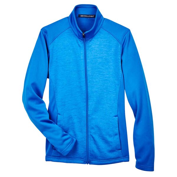 Women's Newbury Colorblock Mélange Fleece Full-Zip Jacket Thumbnail