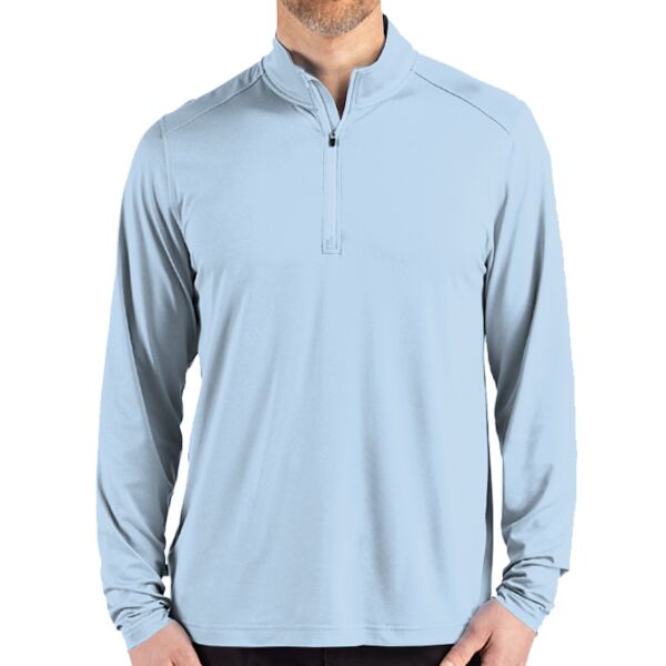 Cutter & Buck Coastline Epic Comfort Recycled Mens Quarter Zip Thumbnail