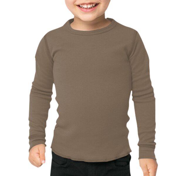 T107 Toddler Baby Thermal L/S T-Shirt Thumbnail