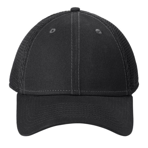 Snapback Contrast Front Mesh Cap Thumbnail