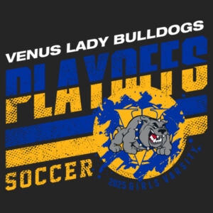 VHS Ladies Playoffs 24-25 - Unisex 5.4oz Cotton T-Shirt Design